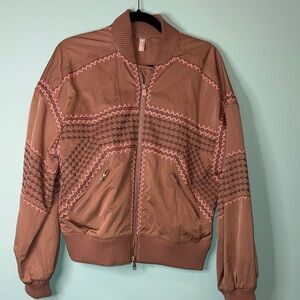 Boho spring Free people Anthropology Bomber Jacket